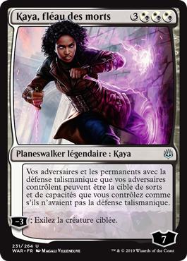 Kaya, fléau des morts - La Guerre des Planeswalkers