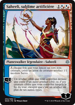 Saheeli, sublime artificière - La Guerre des Planeswalkers