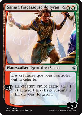 Samut, fracasseuse de tyran - La Guerre des Planeswalkers