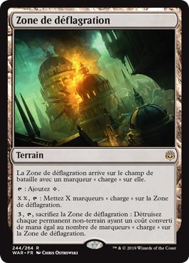 Zone de déflagration - La Guerre des Planeswalkers