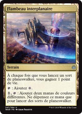 Flambeau interplanaire - La Guerre des Planeswalkers