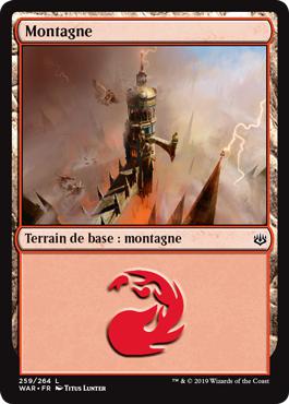 Montagne - La Guerre des Planeswalkers