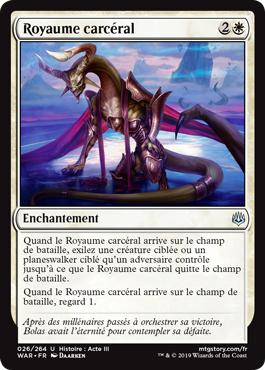 Royaume carcéral - La Guerre des Planeswalkers