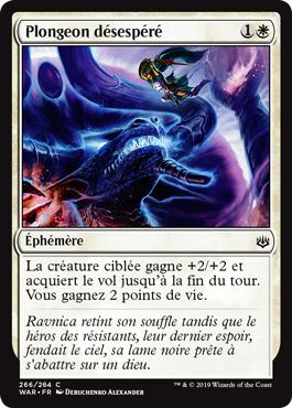 Plongeon désespéré - La Guerre des Planeswalkers