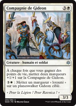 Compagnie de Gideon - La Guerre des Planeswalkers