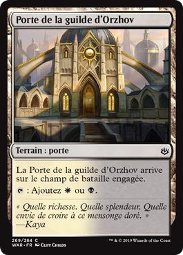 Porte de la guilde d'Orzhov - La Guerre des Planeswalkers