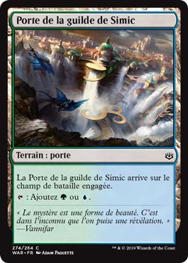 Porte de la guilde de Simic - La Guerre des Planeswalkers