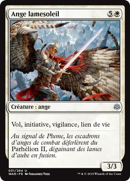 Ange lamesoleil - La Guerre des Planeswalkers