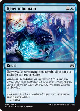 Rejet inhumain - La Guerre des Planeswalkers