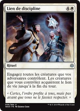 Lien de discipline - La Guerre des Planeswalkers