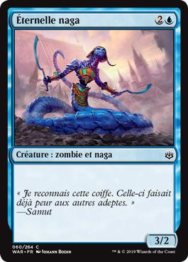 Éternelle naga - La Guerre des Planeswalkers