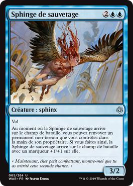 Sphinge de sauvetage - La Guerre des Planeswalkers