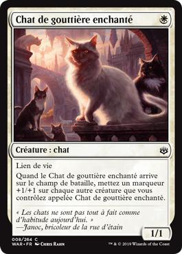 Chat de gouttière enchanté - La Guerre des Planeswalkers