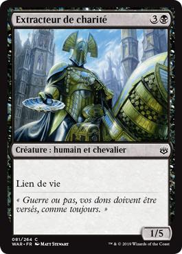 Extracteur de charité - La Guerre des Planeswalkers