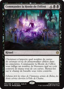 Commander la Horde de l'effroi - La Guerre des Planeswalkers