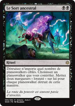 Le Sort ancestral - La Guerre des Planeswalkers