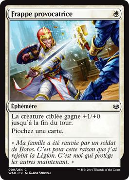 Frappe provocatrice - La Guerre des Planeswalkers