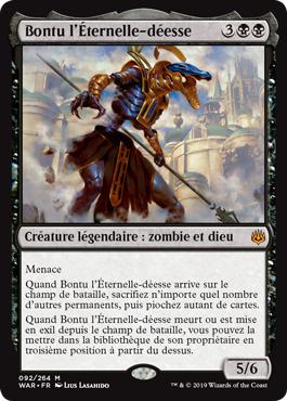 Bontu l'Éternelle-déesse - La Guerre des Planeswalkers