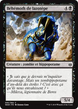 Béhémoth de lazotèpe - La Guerre des Planeswalkers