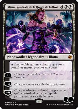 Liliana, générale de la Horde de l'effroi - La Guerre des Planeswalkers