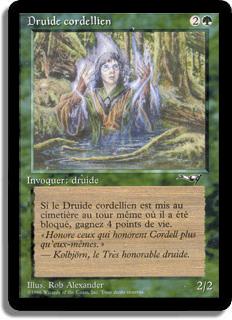 Druide cordellien - Alliances