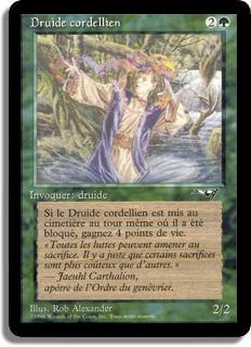 Druide cordellien - Alliances