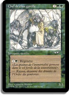 Chef de clan gorille - Alliances