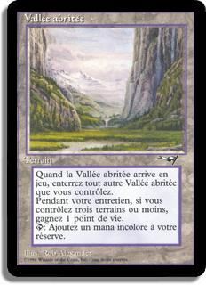 Vallée abritée - Alliances