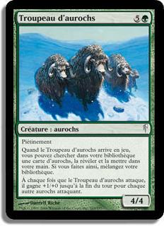 Troupeau d'aurochs - Souffle Glaciaire