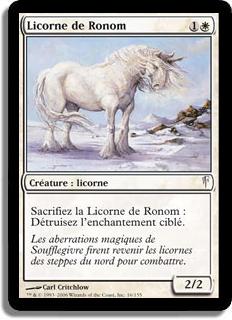 Licorne de Ronom - Souffle Glaciaire