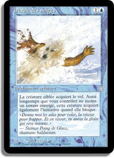 Diable des neiges - Ère Glaciaire
