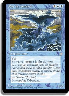Mur de tonnerre - Ère Glaciaire