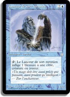 Lanceur de sort zuranien - Ère Glaciaire