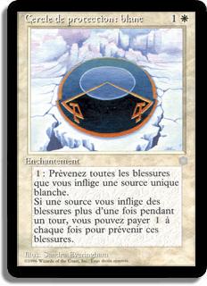 Cercle de protection : blanc - Ère Glaciaire