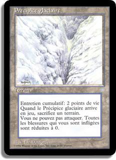 Précipice glaciaire - Ère Glaciaire