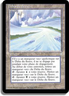 Delta du fleuve - Ère Glaciaire