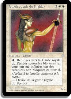 Garde royale du Kjeldor - Ère Glaciaire