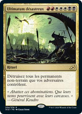 Ultimatum désastreux - Ikoria : la Terre des Béhémoths