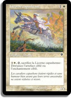Licorne capashenne - Invasion