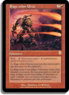 Rage selon Urza - Invasion