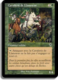 Cavalerie de Llanowar - Invasion