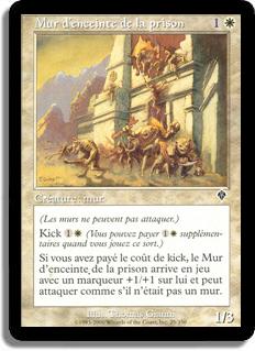 Mur d'enceinte de la prison - Invasion
