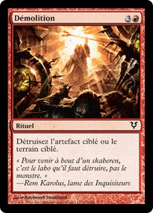 Démolition - Avacyn ressuscitée