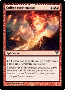 Colère tonitruante - Avacyn ressuscitée