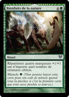 Bienfaits de la nature - Avacyn ressuscitée