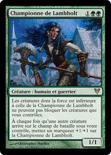 Championne de Lambholt - Avacyn ressuscitée