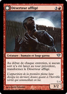 Déserteur affligé -> Saccageur loup-garou - Obscure ascension