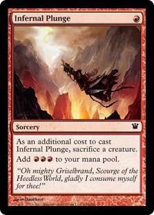 Plongeon infernal - Innistrad