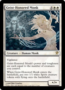 Moine honoré par les geists - Innistrad