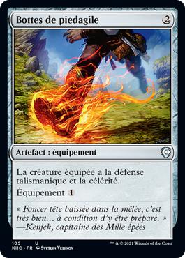 Bottes de piedagile - Kaldheim Commander